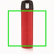 Easy Lock Vakuum Flasche (rot / schwarz) (Art.-Nr. CA226661)