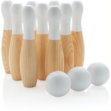 Kegel-Set aus Holz (Braun) (Art.-Nr. CA227382)