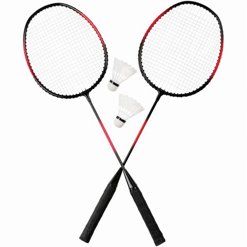 Badminton-Set (Art.-Nr. CA228139) - Set mit 2 Badmintonschlägern und ...