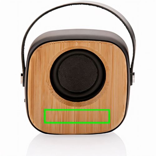 Bambus 3W Wireless Fashion Speaker (Art.-Nr. CA230289) - 3W Bambus Lautsprecher mit 500 mAh...