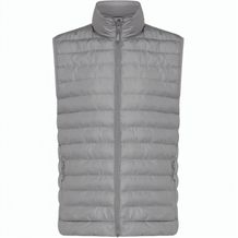 Iqoniq Meru Herren Bodywarmer aus recyceltem Polyester (silbergrau) (Art.-Nr. CA235703)