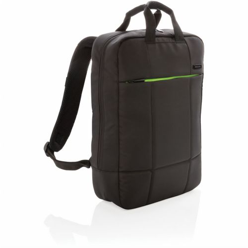 Soho Business RPET 15.6" Laptop-Rucksack, PVC-frei (Art.-Nr. CA236936) - Mit diesem 15.6" Laptop-Rucksack sind...
