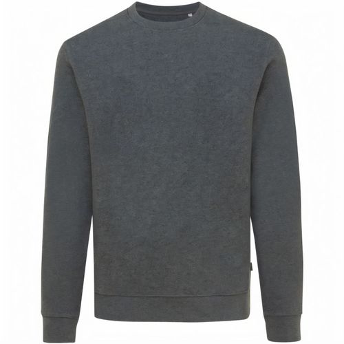 Iqoniq Denali ungefärbt. Rundhals-Sweater aus recycelter BW (Art.-Nr. CA239085) - Unisex-Pullover mit Rundhalsausschnitt...