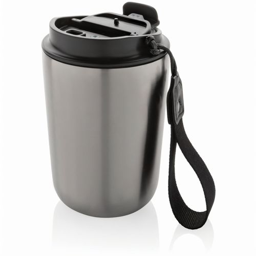 Cuppa Vakuumbecher aus RCS-Stahl mit Umhängeband (Art.-Nr. CA240280) - Der Cuppa ist so konzipiert, dass er...