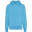 Iqoniq Yoho Relax-Hoodie aus recycelter Baumwolle (tranquil blue) (Art.-Nr. CA240438)