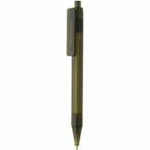 GRS rPET X8 transparenter Stift (grün) (Art.-Nr. CA243487)