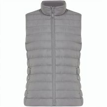 Iqoniq Meru Damen Bodywarmer aus recyceltem Polyester (silbergrau) (Art.-Nr. CA244409)