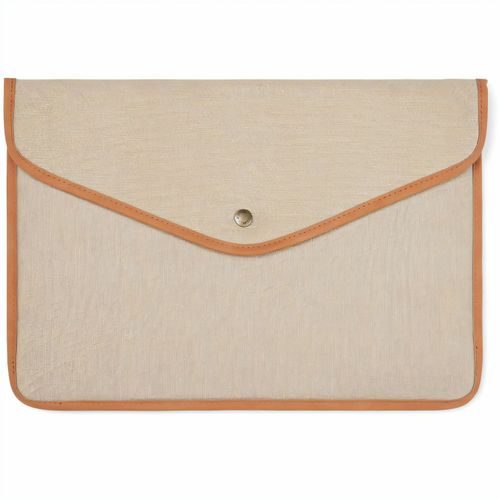 VINGA Bosler 14" Laptop-Tasche aus GRS recyceltem Canvas (Art.-Nr. CA246363) - Bewahren Sie Ihren Laptop mit einer...