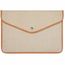 VINGA Bosler 14" Laptop-Tasche aus GRS recyceltem Canvas (Greige) (Art.-Nr. CA246363)