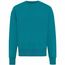 Iqoniq Kruger Relax-Rundhals-Sweater aus recycelt. Baumwolle (verdigris) (Art.-Nr. CA246998)