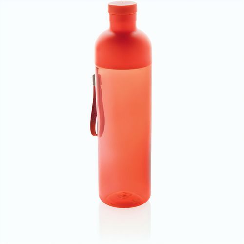 Impact auslaufsichere Wasserflasche aus RCS recyc. PET 600ml (Art.-Nr. CA250226) - Mit ihrem frischen Design ist die...