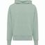 Iqoniq Yoho Relax-Hoodie aus recycelter Baumwolle (Iceberg green) (Art.-Nr. CA252351)