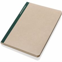 Stylo Bonsucro zertifiziertes Zuckerrohrpapier Notizbuch A5 (grün) (Art.-Nr. CA261951)