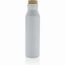 Gaia Vakuumflasche aus RCS recyceltem Stainless-Steel (weiß) (Art.-Nr. CA263262)