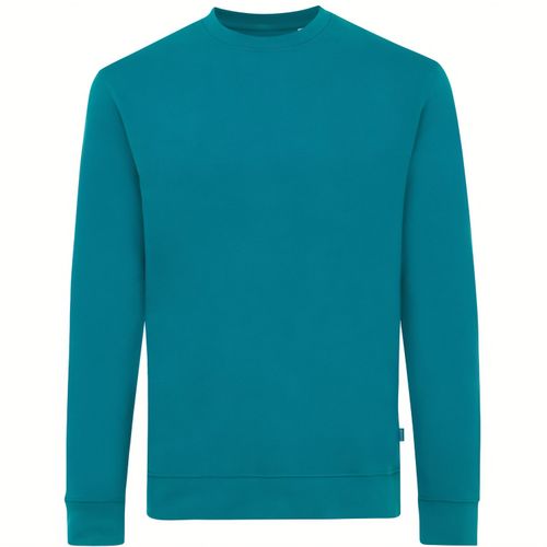 Iqoniq Zion Rundhals-Sweater aus recycelter Baumwolle (Art.-Nr. CA275504) - Unisex-Rund-Pullover in Classic-Fit...