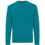 Iqoniq Zion Rundhals-Sweater aus recycelter Baumwolle (verdigris) (Art.-Nr. CA275504)