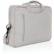 Laluka AWARE 15.4" Laptop-Tasche aus recycelter Baumwolle (Grau) (Art.-Nr. CA291233)