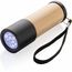 Bambus- und RCS-Recyclingplastiktaschenlampe (Braun) (Art.-Nr. CA298250)