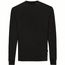 Iqoniq Zion Rundhals-Sweater aus recycelter Baumwolle (Schwarz) (Art.-Nr. CA300350)