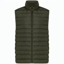 Iqoniq Meru Herren Bodywarmer aus recyceltem Polyester (khaki) (Art.-Nr. CA306447)