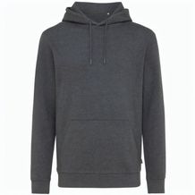 Iqoniq Torres ungefärbter Hoodie aus recycelter Baumwolle (heather anthracite) (Art.-Nr. CA317747)