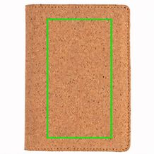 Kork RFID Passport-Cover (Braun) (Art.-Nr. CA317844)