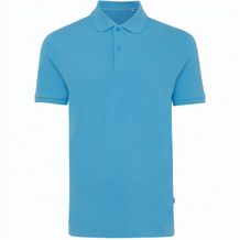 Iqoniq Yosemite Piqué-Poloshirt aus recycelter Baumwolle (tranquil blue) (Art.-Nr. CA323864)