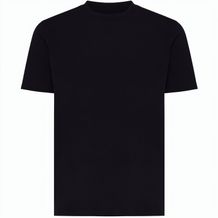 Iqoniq Sierra Lightweight T-Shirt aus recycelter Baumwolle (Schwarz) (Art.-Nr. CA323934)