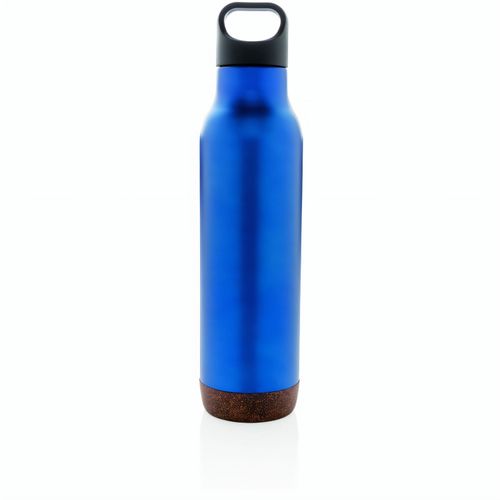 Auslaufsichere Vakuum-Flasche mit Kork (Art.-Nr. CA324853) - Diese auslaufsichere, vakuumisolierte...