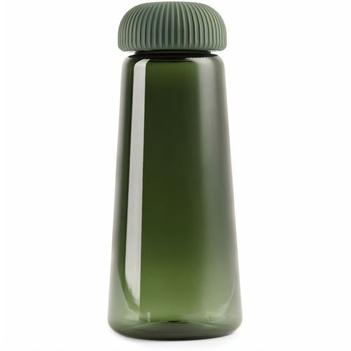 VINGA Erie 575ml Flasche aus RCS recyceltem PET (Art.-Nr. CA328114) - Dieses einzigartig kegelförmige Trinkge...