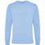 Iqoniq Zion Rundhals-Sweater aus recycelter Baumwolle (Sky blue) (Art.-Nr. CA331574)