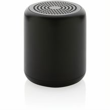 5W Wireless Speaker aus RCS recyceltem Kunststoff (Schwarz) (Art.-Nr. CA333369)