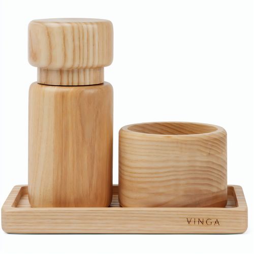 VINGA Retro Salz & Pfeffer Set (Art.-Nr. CA335899) - Retro-Salz- und Pfefferset im klassische...