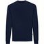Iqoniq Zion Rundhals-Sweater aus recycelter Baumwolle (navy blau) (Art.-Nr. CA336040)