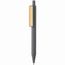 GRS rABS Stift mit Bambus-Clip (Grau) (Art.-Nr. CA342591)