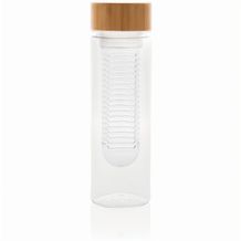 Aromaflasche mit Bambusdeckel (transparent) (Art.-Nr. CA343249)