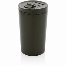 Doppelwandiger Vakuum-Becher aus RCS recyceltem SS (grün) (Art.-Nr. CA356508)