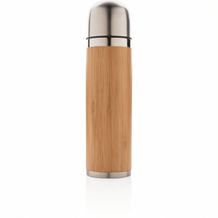 Auslaufsichere Bambus-Vakuumflasche (Braun) (Art.-Nr. CA367558)