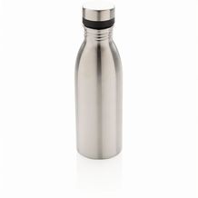 Deluxe Wasserflasche aus RCS recyceltem Stainless-Steel (silber) (Art.-Nr. CA378171)