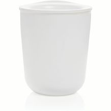 Antimikrobieller Kaffeebecher im klassischen Design (weiß) (Art.-Nr. CA384754)