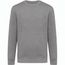 Iqoniq Etosha Lightweight Sweater aus recycelter Baumwolle (ungefärbte helles Anthrazit) (Art.-Nr. CA386750)