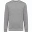 Iqoniq Etosha Lightweight Sweater aus recycelter Baumwolle (light heather anthracite) (Art.-Nr. CA386750)