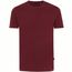 Iqoniq Bryce T-Shirt aus recycelter Baumwolle (burgunderrot) (Art.-Nr. CA389396)