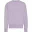 Iqoniq Kruger Relax-Rundhals-Sweater aus recycelt. Baumwolle (Lavender) (Art.-Nr. CA395721)