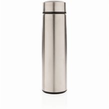 Vakuum Stainless Steel Flasche mit gebürstetem Metalldeckel (silber) (Art.-Nr. CA397565)