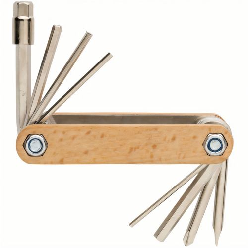 Sechskantwerkzeug aus Holz (Art.-Nr. CA404873) - Sechskantwerkzeug aus 100% FSC-Buchenhol...