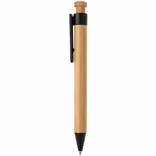 Bambus Stift mit Wheatstraw-Clip (Art.-Nr. CA412030) - Der perfekte Stift für Ihre Notize...