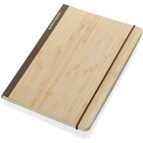Scribe A5 Notibuch aus Bambus (Art.-Nr. CA432760) - Das Scribe Bambus-Notizbuch ist perfekt...