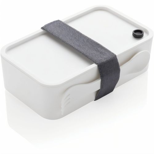 PP Lunchbox mit Göffel (Art.-Nr. CA438181) - Diese stilvolle und robuste Lunchbox...