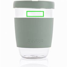 Ukiyo Borosilikatglas mit Silikondeckel & Sleeve (grün) (Art.-Nr. CA439346)